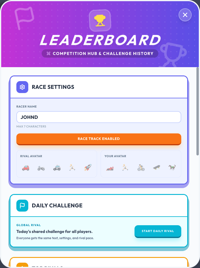 3) Compete to Break Plateaus Faster